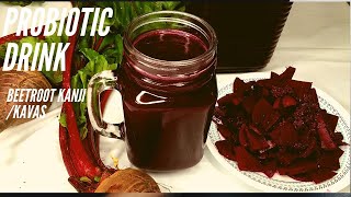 Beetroot Kanji  World’s Best Probiotic  How to make Beetroot Kanji  Kvass [upl. by Adnot]