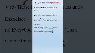 Modifier Part5 english modifier hsc spokenenglish englishgrammar [upl. by Eneluj592]