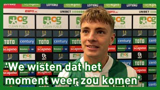 WOUTER PRINS hield vertrouwen ondanks de toegenomen druk tijdens FC GRONINGEN tegen SPARTA [upl. by Stanzel]