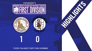 HIGHLIGHTS Kilwinning Rangers 10 Kirkintilloch Rob Roy [upl. by Armillia]