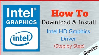 How to Download and Install Intel Graphics Driver in PcLaptop Step by Step [upl. by Ladnor591]