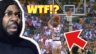 LARRY BIRD ULTIMATE MIXTAPE REACTION INSANE MUST SEE HIGHLIGHTS [upl. by Stearne862]