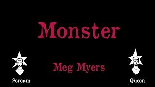 Meg Myers  Monster  Karaoke [upl. by Ellehs565]