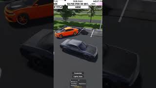 That boy was fishtailing the charger dodge charger drift southwestflorida roblox hellcat [upl. by Fosque]