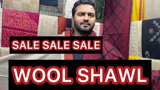 WOOL SHAWLS  SEASON END SALE  NEW DESIGNES  BEAUTIFUL DESIGNES [upl. by Nednil]