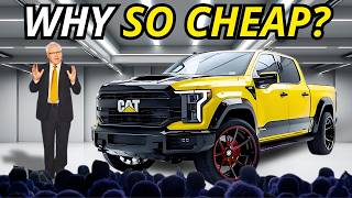 New 2025 Caterpillar Pickup Truck UNVEILED CHEAP  POWERFULL [upl. by Farrell]