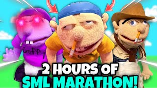 2 HOURS OF SML MARATHON FUNNIEST JEFFY VIDEOS [upl. by Ahcsat]