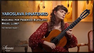 A Memorable Performance by Yaroslava on a FASCINATING Vintage Guitar  Mazurka by Miguel Llobet [upl. by Ahseuqal]