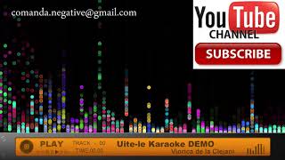 Viorica de la Clejani  Uite le Karaoke DEMO Negativ Instrumental [upl. by Rehpotsrik]