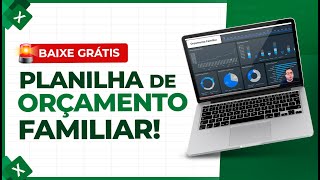 Planilha de Orçamento Familiar Download Gratuito [upl. by Kuebbing]