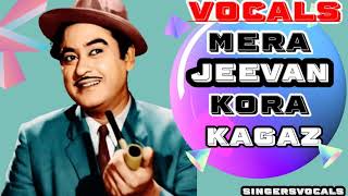 mera jeevan kora kagaz vocals  kishore kumar [upl. by Nemra]