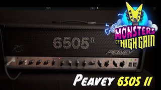 Peavey 6505 II Guitar Amplifier  Monsters of High Gain [upl. by Neeuq]