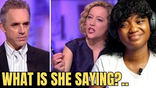 WHOS THIS MAN CATHYS Newman and Jordan Peterson interview  reaction [upl. by Melentha]