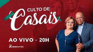 CULTO PARA CASAIS COM O PASTOR JOSUÉ GONÇALVES  PREGAÇÃO AO VIVO [upl. by Airbmat]