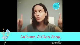 Angielski dla dzieci 🎵 Autumn Action Song [upl. by Selby804]