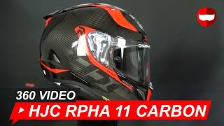 HJC RPHA 11 Carbon Bleer MC1 FullFace Helmet  ChampionHelmetscom [upl. by Oehsen400]