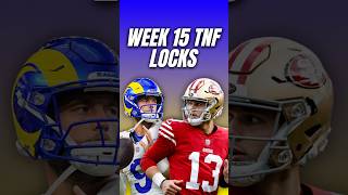 Rams Niners TNF Picks nfl nflbets bestbets [upl. by Nybbor]