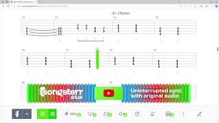 Bucovina  Mestecanis  Guitar 1 Tab Play Along [upl. by Eislel]