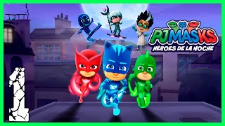 PJ Masks Heroes de la Noche  Parte 1 quot Los Deberes de Robotquot Gameplay  En Español  No Comentado [upl. by Juliano870]