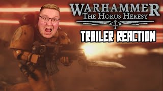 NEW HORUS HERESY TRAILER ReactionTHIS IS INSANEEEEEE [upl. by Crystie]