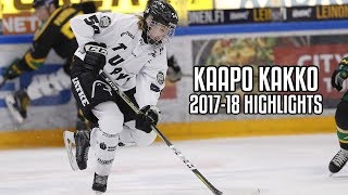 Kaapo Kakko  201718 Highlights [upl. by Arsuy574]