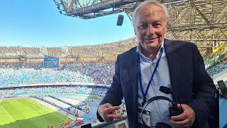 Cagliari Napoli 04 radio cronaca Carmine Martino [upl. by Nachison]