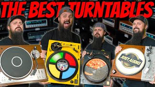 I TRIED 1000 TURNTABLES These are the BEST amp WORST Record Players to Buy [upl. by Ynatsed]