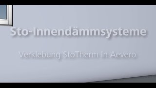 Innendämmung  StoTherm In Aevero [upl. by Adyeren608]