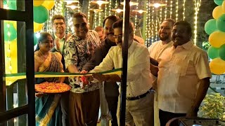 Actor Chinni Jayanth Inaugurates quotJunior Kuppanna Selectquot  a Upscale Restaurant at Chamiers Road [upl. by Anib842]