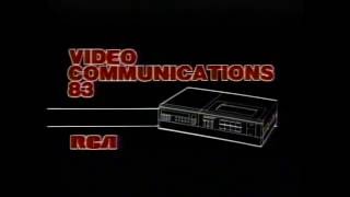 1983 RCA quotVideo Communicationsquot theme song [upl. by Ahserkal]