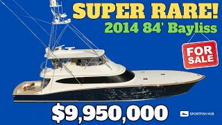 Custom Bayliss Boatworks Sportfishing Boat For Sale  Bayliss Fishing Yacht Tour [upl. by Yvad]