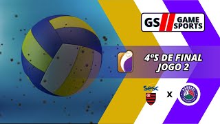 SESC FLAMENGO X BARUERI  SUPERLIGA FEMININA 2324  4ªS DE FINAL  JOGO 2  NARRAÇÃO AO VIVO [upl. by Courcy]