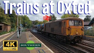 Trains at Oxted 9th July amp 8th October 2024 [upl. by Rosane]