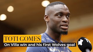 Toti on Villa win and his first Wolves goal [upl. by Chicky]