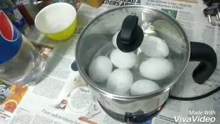 how to cook boiled eggs in kettle [upl. by Edithe689]