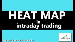 Heat Map in Intraday Trading in hindi [upl. by Rugg]