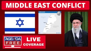 Israel Iran Hezbollah amp Gaza Fighting  LIVE Breaking News War Coverage Beirut Lebanon Updates [upl. by Aohsoj]