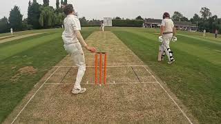 Horton House CC  Under 17 v Overstone Park CC  Under 17 Horton House Batting [upl. by Tasia]