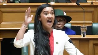 21YearOld Maori Woman Who Became New Zealands Youngest MP Performed The Haka In Her First Speech [upl. by Chicky856]