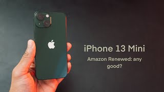 iPhone 13 mini in 2024 Amazon Renewed Unboxing and Review [upl. by Akilat603]