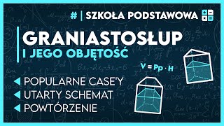 OBJĘTOŚĆ GRANIASTOSŁUPA 🗿  Jak liczyć aby wyliczyć ✅️  Matematyka Klasa 8 [upl. by Noyad]