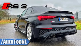 2022 Audi RS3 8Y Sedan  REVIEW on AUTOBAHN by AutoTopNL [upl. by Einohpets969]