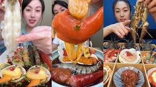 Yummy 165 Eat Big Lobster 🦞 🦞 Oyster 🦪 🦪  seafood 🦐 🦐  mukbang seafood yummyfood [upl. by Jamil]