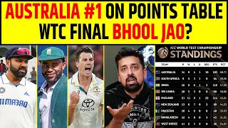 WTC POINTS TABLE AUSTRALIA SE HAAR KE BAAD BADAL GAYA POINTS TABLEWTC FINAL BHOOL JAO TEAM INDIA [upl. by Zenia]