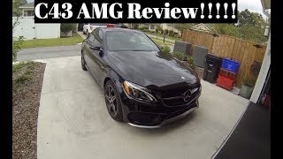 2017 Mercedes C43 AMG Review Exhaust and Tour [upl. by Luht591]