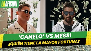 Canelo vs Messi ¿Quién es el mejor pagado y qué deportista tiene la mayor fortuna [upl. by Lemire756]