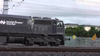 Irish Rail class 071 071 New Livery  Tara Mines  Fairview Dart Depot [upl. by Jolanta]