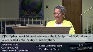 Tuesday Service September 17 2024 Ministers Constance Scott amp Ana Johnson Speak [upl. by Remas140]