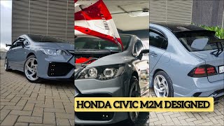 India’s best Honda Civic modified  Only one in India  M2M Bangalore [upl. by Jacobson]