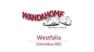 2021 Westfalia Columbus 601D Demonstration at Wandahome [upl. by Nednerb]